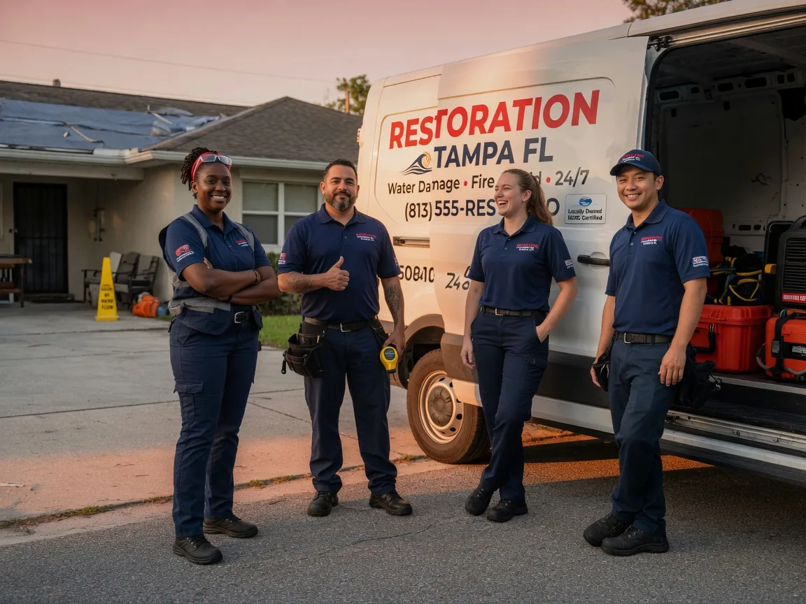 Water Damage Restoration company in Hoven, SD